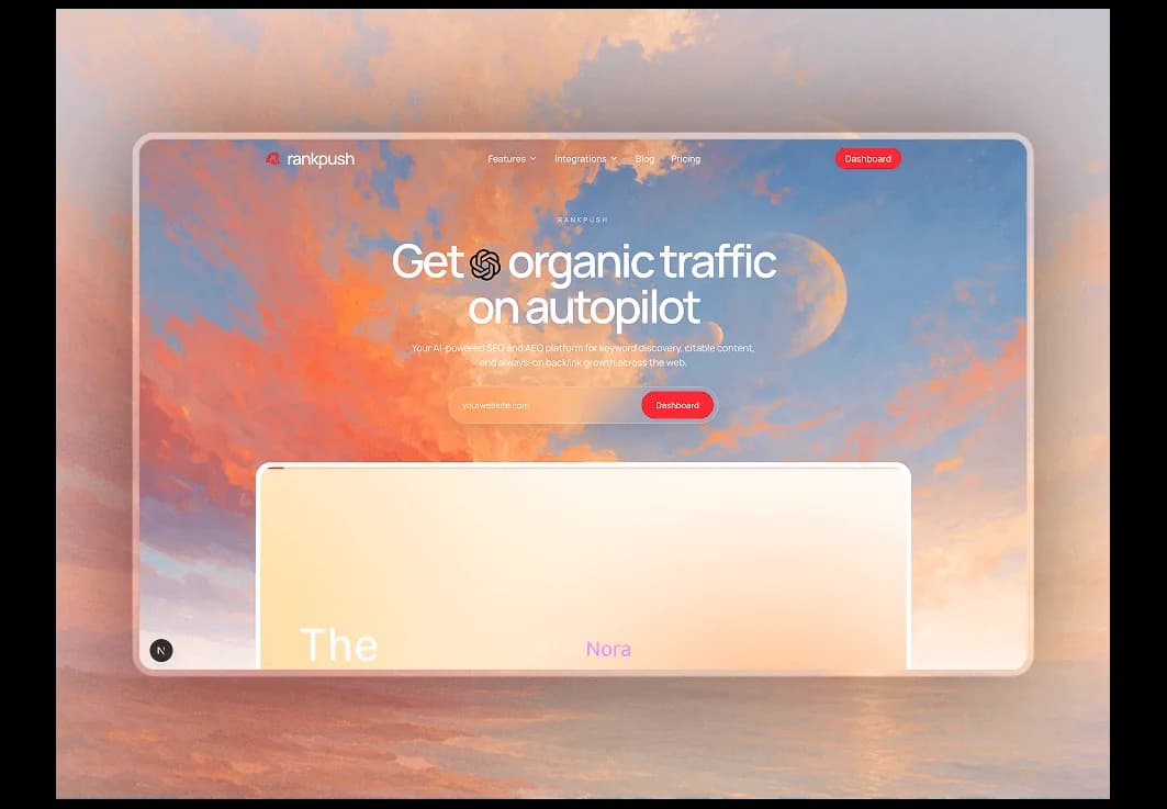 RankPush — Website
