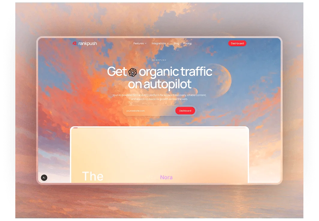 RankPush — Website